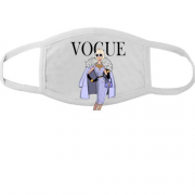 Тканинна маска для обличчя VOGUE blonde girl 3