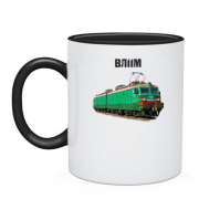 Чашка с локомотивом поезда ВЛ11М