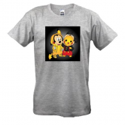 Футболка Mickey mouse and pikachu