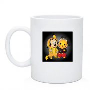 Чашка Mickey mouse and pikachu