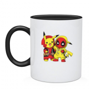 Чашка Pikachu and Deadpool