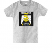 Детская футболка Bart original gangssta