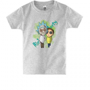 Детская футболка Rick and Morty dolls