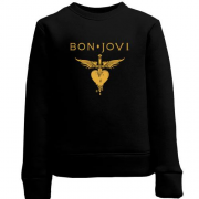 Дитячий світшот Bon Jovi gold logo