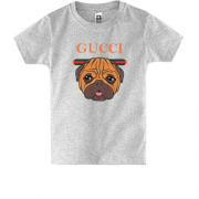 Детская футболка Gucci dog