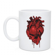 Чашка Skull Heart