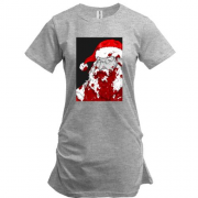 Удлиненная футболка Bloody Santa