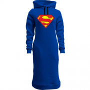 Женская толстовка-платье Superman 2