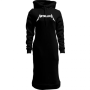 Женская толстовка-платье Metallica