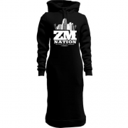 Женская толстовка-платье ZM Nation высотки