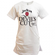 Подовжена футболка Jim Beam Devil