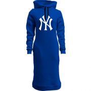 Женская толстовка-платье NY Yankees