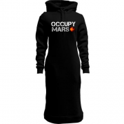 Женская толстовка-платье Occupy Mars