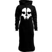 Женская толстовка-платье CoD Ghosts (Skull)