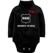 Детский боди LSL AC/DC - Highway to hell