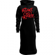 Женская толстовка-платье Red Hot Chili Peppers 2