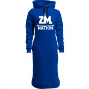 Женская толстовка-платье ZM Nation Провода