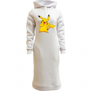 Женская толстовка-платье Pikachu