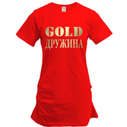 Подовжена футболка Gold Дружина