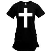 Подовжена футболка Cross classic (з хрестом)
