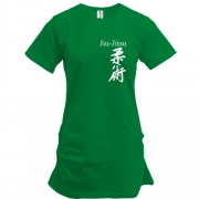 Подовжена футболка Ієрогліф Jiu-Jitsu
