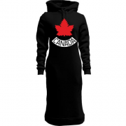Женская толстовка-платье Team Canada