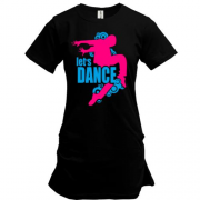 Подовжена футболка Let's Dance