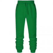 Мужские зеленые штаны на флисе "ALLAZY"