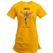 Подовжена футболка Nirvana In Utero