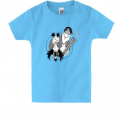 Детская футболка Охотник с уткой