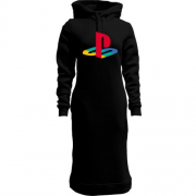 Женская толстовка-платье Sony Playstation