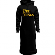 Женская толстовка-платье Lord of The Drinks