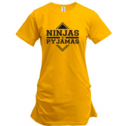 Подовжена футболка Ninjas In Pyjamas (2)