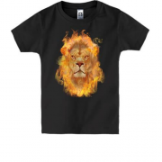 Детская футболка Огненный лев