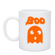 Чашка с милым привидением "BOO" Halloween