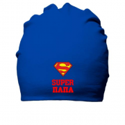 Хлопковая шапка Супер папа