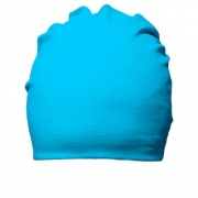 Ярко-голубая хлопковая шапка "ALLAZY"