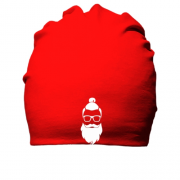 Хлопковая шапка Дед Мороз хипстер