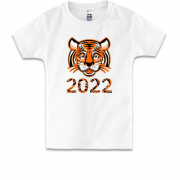 Детская футболка с тигром 2022