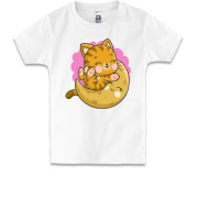Дитяча футболка Тигреня на місяці