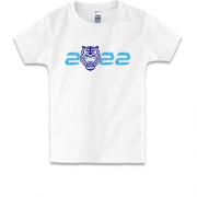 Детская футболка 2022 с силуэтом тигра (2)
