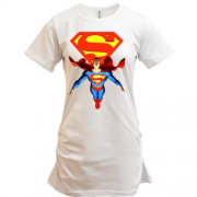Подовжена футболка Летючий супермен