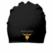 Хлопковая шапка Bon Jovi gold logo