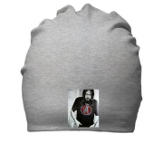 Хлопковая шапка с Егором Летовым в футболке Антихайп