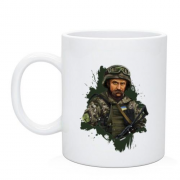 Чашка Шевченка у військовій формі