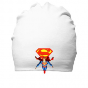 Хлопковая шапка Летящий супермен