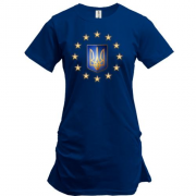 Подовжена футболка Україна це Європа