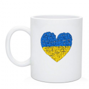 Чашка Українське суспільство – серце