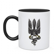 Чашка Герб Украины в виде сокола со змеей