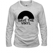 Лонгслив Save the vinyl